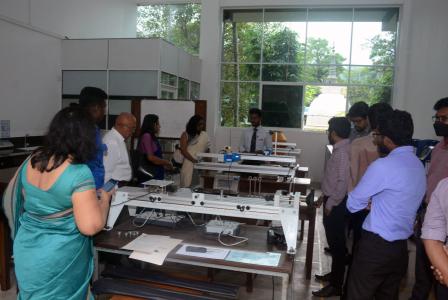 The Representatives from Export Development Board, University of Moratuwa, University of Ruhuna and Ocean University, Sri Lanka visited Laboratory & Training facilities at KDU.  | FOE, KDU