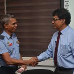Thanked for Guest by Head of Department Aeronautical Engineering