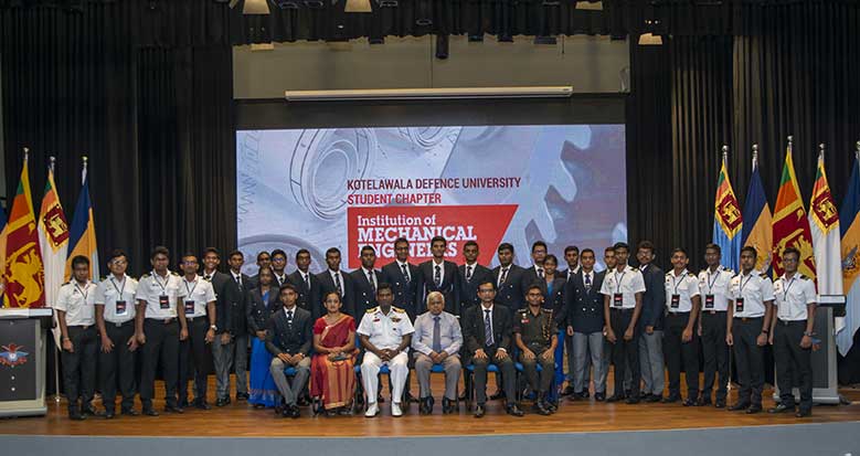 The Inaugural Annual General Meeting of the IMechE Student Chapter of General Sir John Kotelawala Defence University 5
